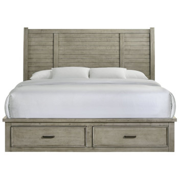 MAXIMO Gray King Bedroom Set