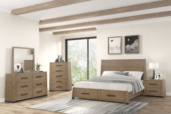 Viera - Nightstand - Natural Oak