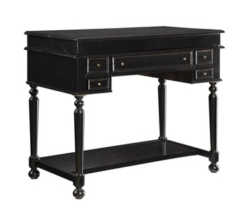 MOLLY 22'' Wide Black Writing Desk