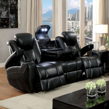 Zaurak - Power Sofa - Dark Gray