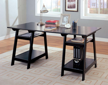 DEVAN 64'' Wide Black Desk