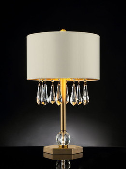 Jemima - Table Lamp - Gold / Ivory