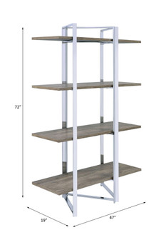 Libby - Bookshelf - Chrome