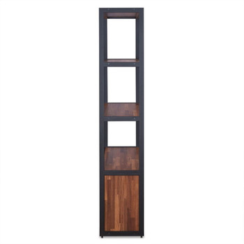Sara - Bookshelf - Walnut & Sandy Black