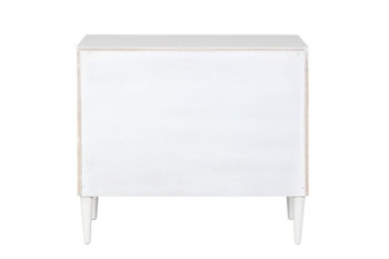 Dubni - Accent Table - White & Black Finish