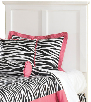 LUCIA White Youth Headboard