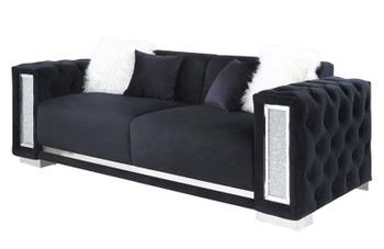Trislar - Sofa - Black Velvet