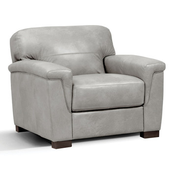 Cornelia - Chair - Pearl Gray Leather