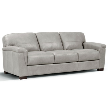 Cornelia - Sofa - Pearl Gray Leather