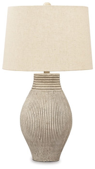 Layal - Paper Table Lamp  - Beige