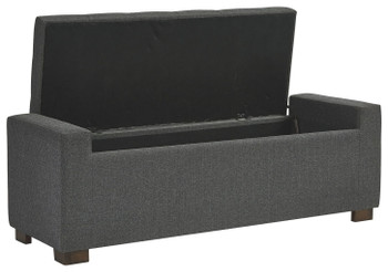 Cortwell - Storage Bench - Gray