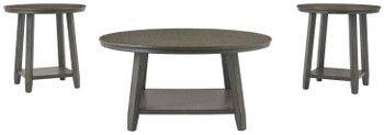 Caitbrook - Gray - Occasional Table Set (Set of 3)