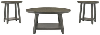Caitbrook - Occasional Table Set (Set of 3) - Gray
