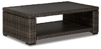 Grasson Lane - Rectangular Cocktail Table - Brown