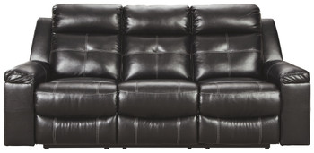 Kempten - Black - Reclining Sofa