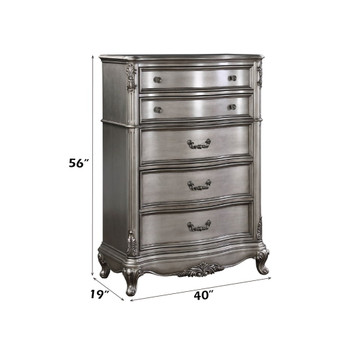 Ariadne - Chest - Antique Platinum