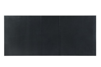 Varian II - Dining Table - Black & Sliver Finish