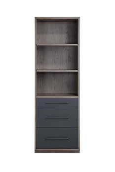 Estevon - Bookcase - Gray Oak