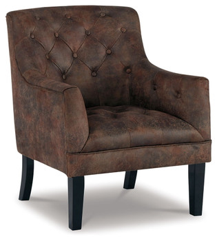 Drakelle - Accent Chair - Mahogany