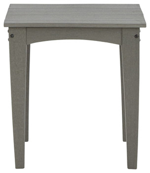 Visola - Square End Table - Gray