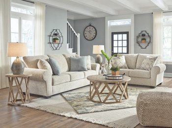 HARLIGEN Ivory Sofa & Loveseat