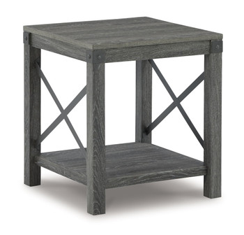 Freedan - 3 Pc. - Coffee Table, 2 End Tables - Grayish Brown