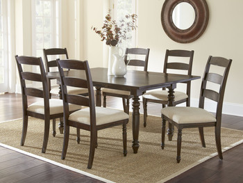 Patricia Dark Brown 7PC Dining Set