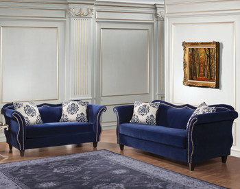 MARAVILLA Royal Blue Livingroom