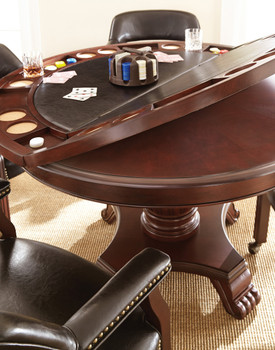 Showdown Black 5 Piece Game Table Set