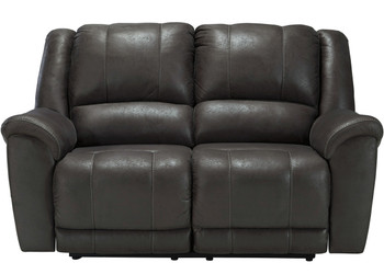 Bandit Gray Reclining Loveseat