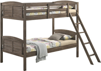 GILROY Twin over Twin Platform Bunk Bed