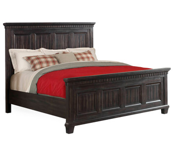 Santa Fe Weathered Grey/Oak finish Bed