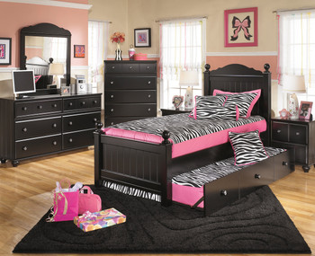 Jocelyn Storage Poster Bed