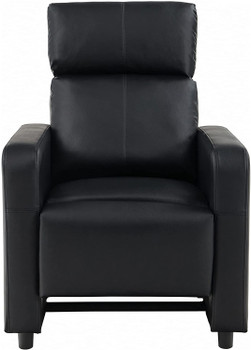COLBY Black 30" Wide Push-Back Recliner