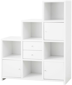 Lanton White Bookcase