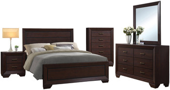 Andrews Brown Bed