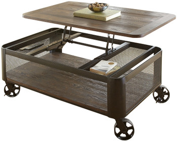 CLINT Lift-Top Table with Casters