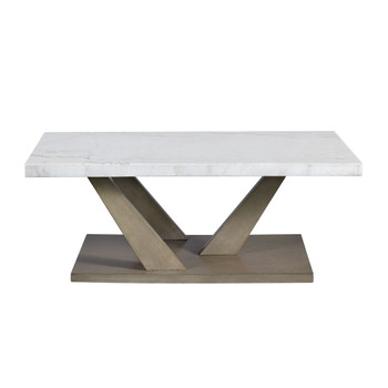 Greta - 2 Piece Occasional Table Set (Coffee Table And End Table) - Gray