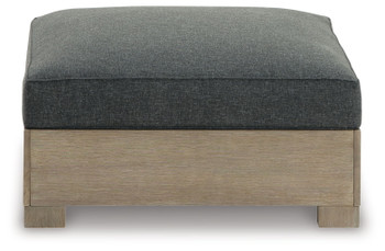 Citrine Park - Ottoman With Cushion - Brown