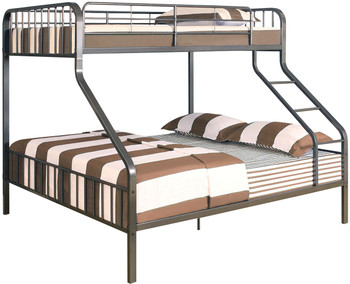 AIDAN Gray Twin XL over Queen Bunk Bed