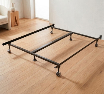 KEYSTONE Plus Bed Frame with Center Support & Rollers