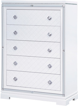 GENOA White 37" Wide Chest