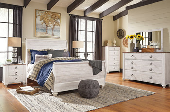 CRESTHILL Sleigh Bedroom