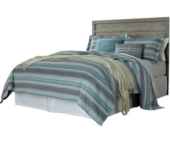 Kuebec Gray Headboard Bedroom Set