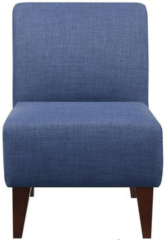 Amie Dark Blue Accent Chair