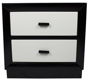 Johnny Black & White Nightstand