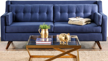 Lotte Blue Sofa