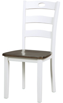 NIRVANA White 18" Wide Dining Chair