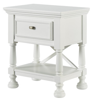 Lilet White Nightstand