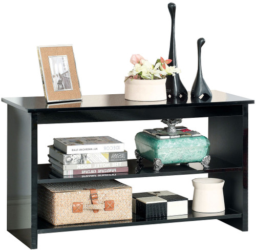 Tessa Black Sofa Table